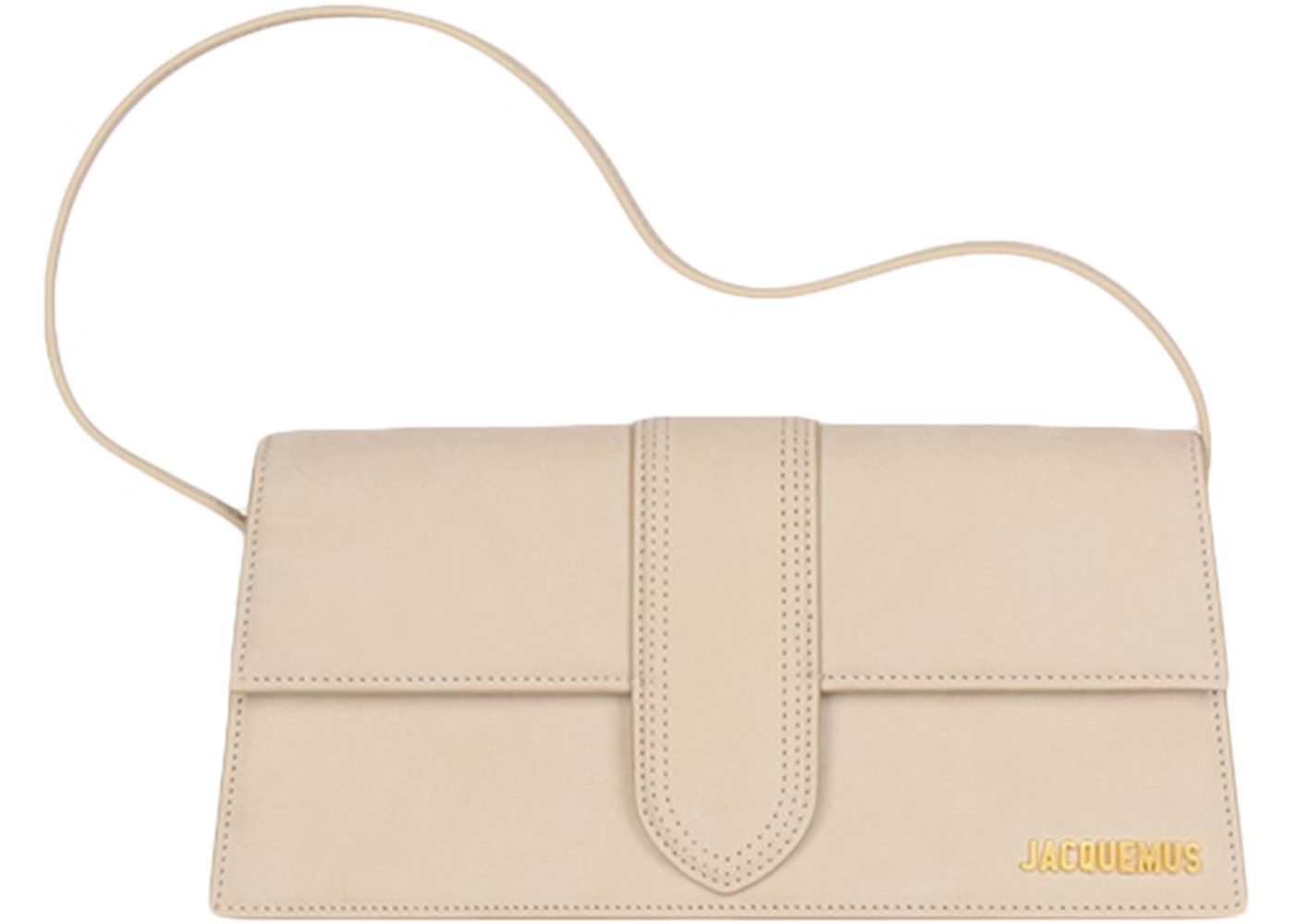 Jacquemus Le Bambino Long Flap Shoulder BagDark Beige | StockX