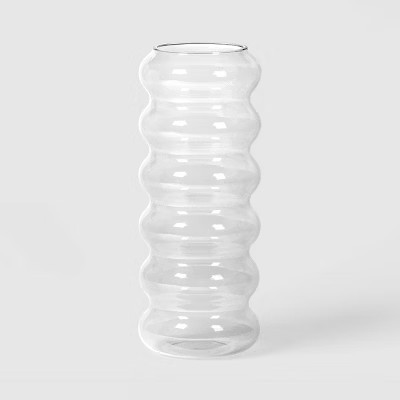 Bubble Glass Vase Clear - Room Essentials™ | Target