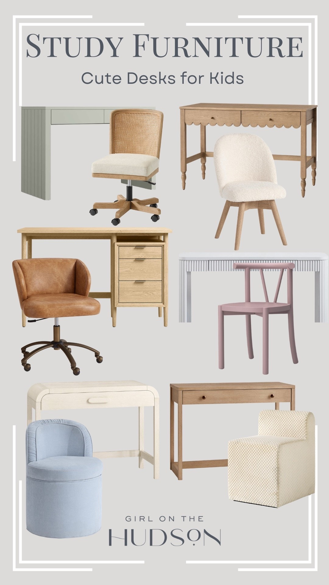 Back to school means it’s time to get your kids’ bedrooms or playrooms ready and maybe add a cute homework spot! I recently added one of these desks and chairs to my daughter’s bedroom and she absolutely loves to sit and work and draw 🩶 Linking some favorite combinations!

#LTKKids #LTKHome #LTKSeasonal