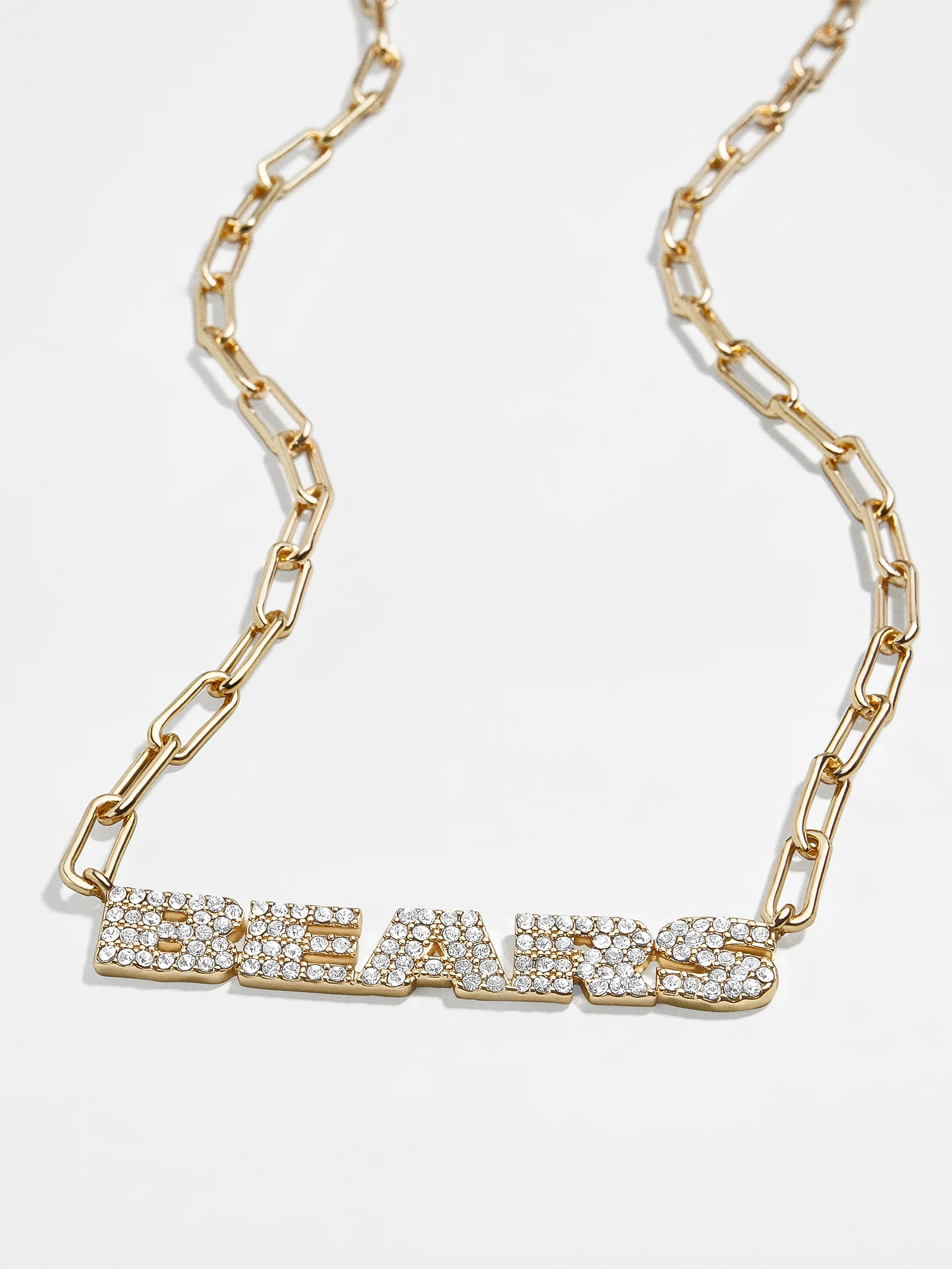 Chicago Bears NFL Gold Chain Necklace - Chicago Bears | BaubleBar (US)