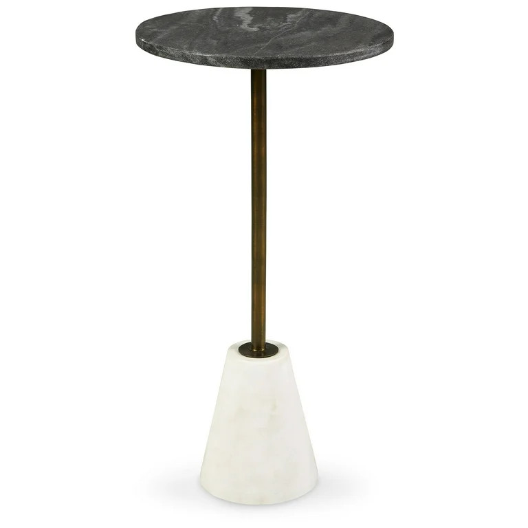 Signature Design by Ashley Contemporary Caramont Accent Table  Black/White/Gold Finish | Walmart (US)