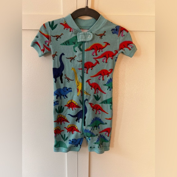 Hanna Andersson Baby Dinosaur Shortie Pajamas Size 6-12 Months | Poshmark