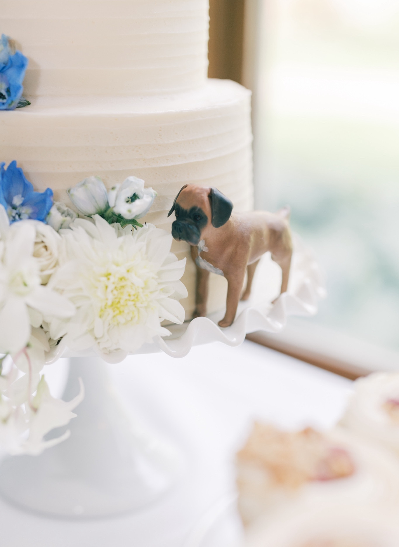 Custom dog Wedding Cake topper 
