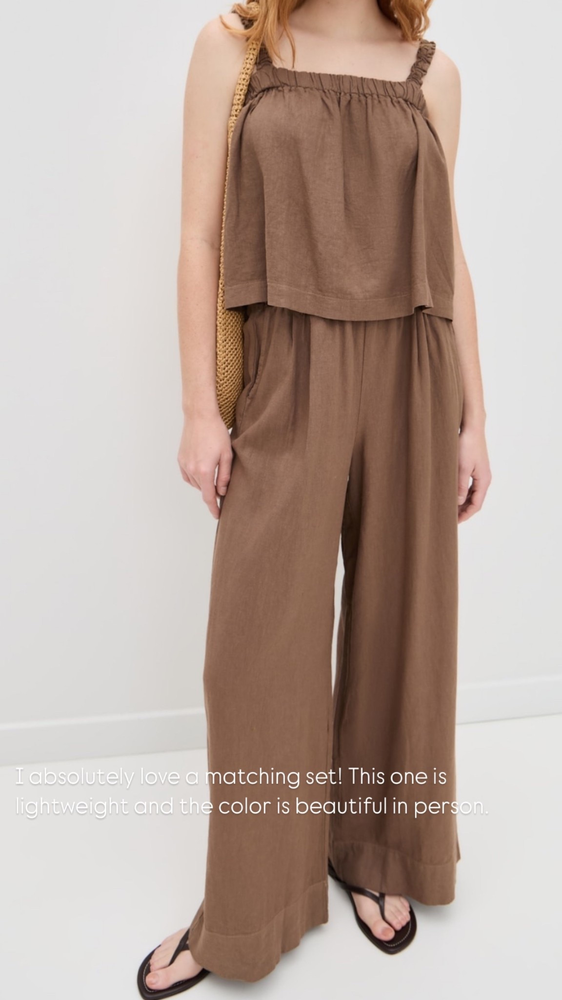 Outfit of my dreams ✨ I’m just shy of 5-7” wearing the size small top and, XS pants .