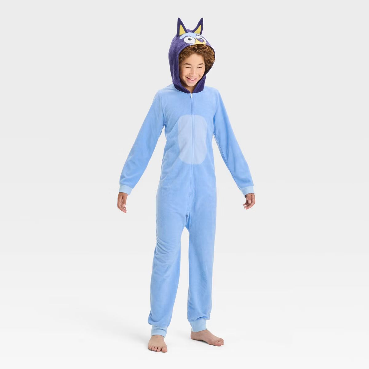 Kids' Bluey Halloween Matching Family Union Suit - Blue | Target