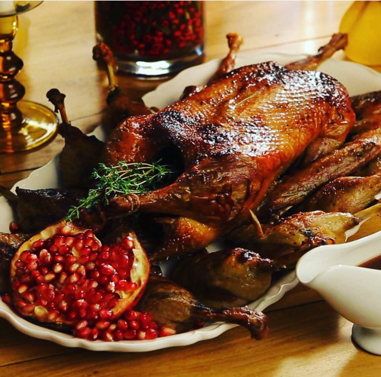 Are you ready for #thanksgivingdinner? Preparing for holiday guests? If you are making dinner, you'll want to check out the #Thanksgiving #Recipes from Chef Ian Knauer posted on TheRecessionista.com today. #Recipes include: #RoastDuck (pictured) #pumpkincheesecake and sausage with cranberry #stuffing.
If you’re cooking this holiday, check out these deals we’ve spotted on roasting pans for turkey, chicken or duck. The best cooks need the best equipment! 🦃🍗🧑‍🍳

#LTKfoodie #LTKCyberWeek #LTKHoliday