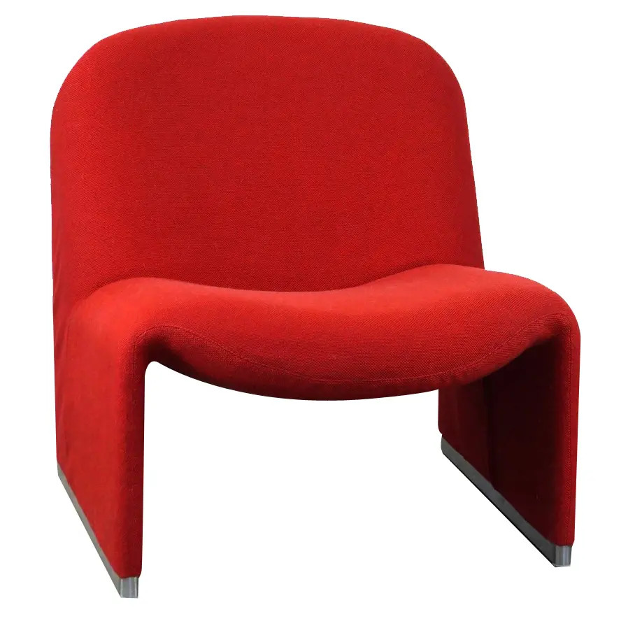 Alky Model Lounge Chair attributed to Giancarlo Piretti for Artifort | Chairish
