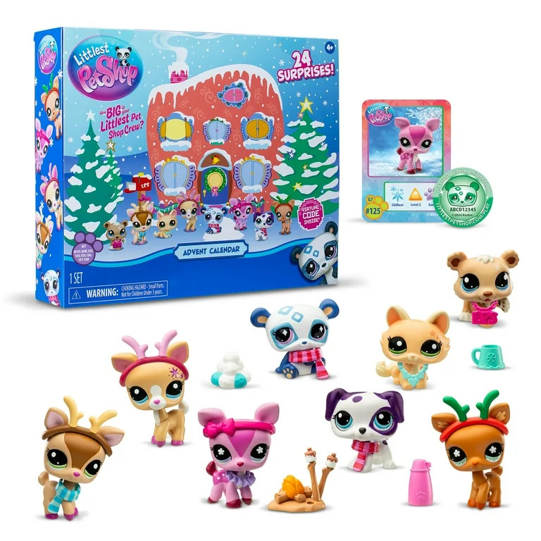 Littlest Pet Shop Advent Calendar 2024, For Girls or Boys, Ages 4 Years and Up | Walmart (US)