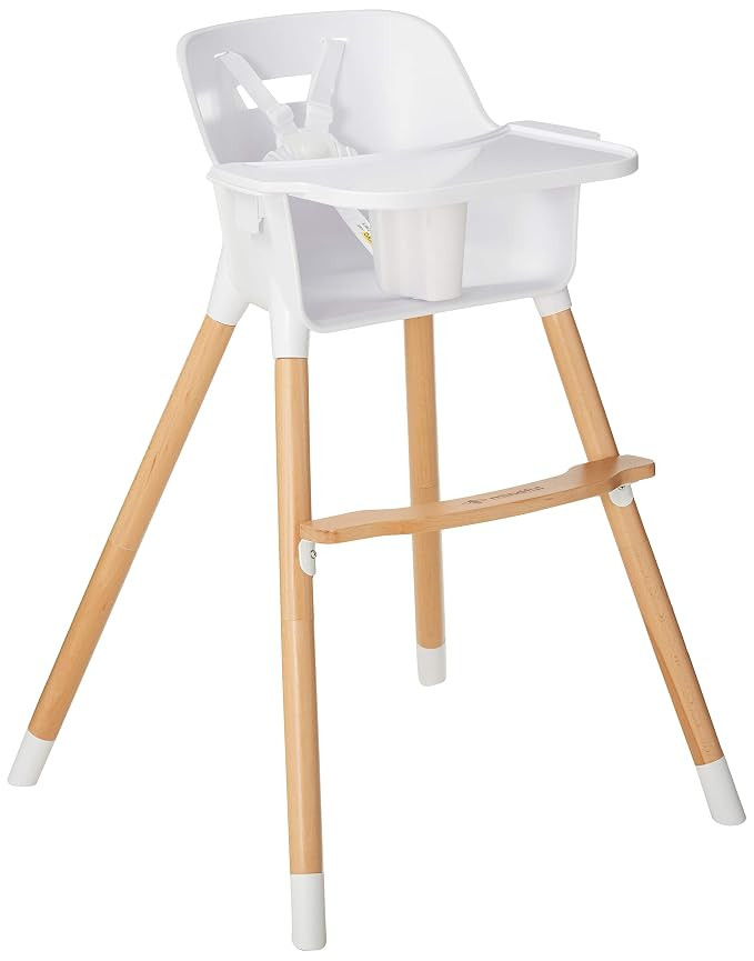 Be Mindful Baby High Chair, White | Amazon (US)