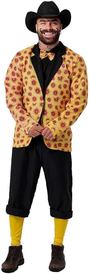 Roupa De Festa Junina Masculina Adulta Blazer Noivo Caipira | Amazon (BR)