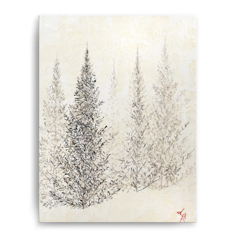 Monoscape III by Karen Biery - Wrapped Canvas Painting | Wayfair North America