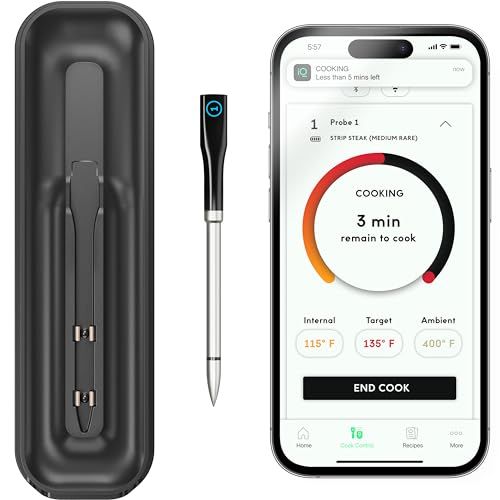 Chef iQ Smart Wireless Meat Thermometer, Unlimited Range, Bluetooth & WiFi Enabled, Digital Cooki... | Amazon (US)