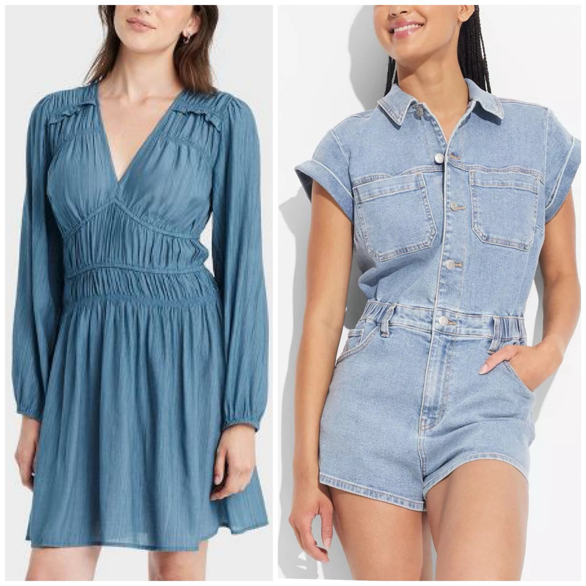 Target new arrivals, denim dress, denim romper 

#LTKBacktoSchool #LTKFindsUnder50 #LTKStyleTip