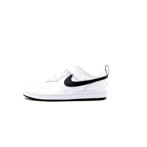 Nike Boy's Court Borough Low 2 (Little Kid) White/Black 3 Little Kid M | Amazon (US)