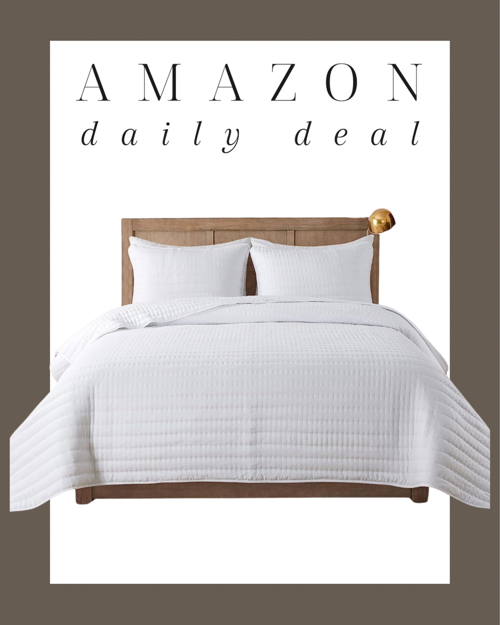 Amazon daily deal ✨ all sizes of this bedding under $60! Grab it for a bedroom refresh. 

Bedroom, primary bedroom, guest room, bedding, comforter set, bedroom inspiration, bedroom refresh , Modern home decor, traditional home decor, budget friendly home decor, Interior design, look for less, designer inspired, Amazon, Amazon home, Amazon must haves, Amazon finds, amazon favorites, Amazon home decor #amazon #amazonhome

#LTKstyletip #LTKfindsunder50 #LTKhome