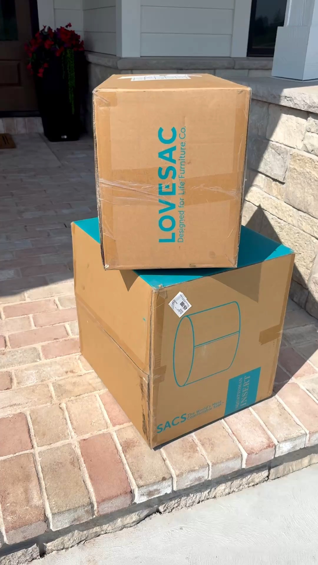 Unbox the Lovesac Pillowsac Chair with us! Warning: You May Never Get Your Teen Back 😅 @lovesac