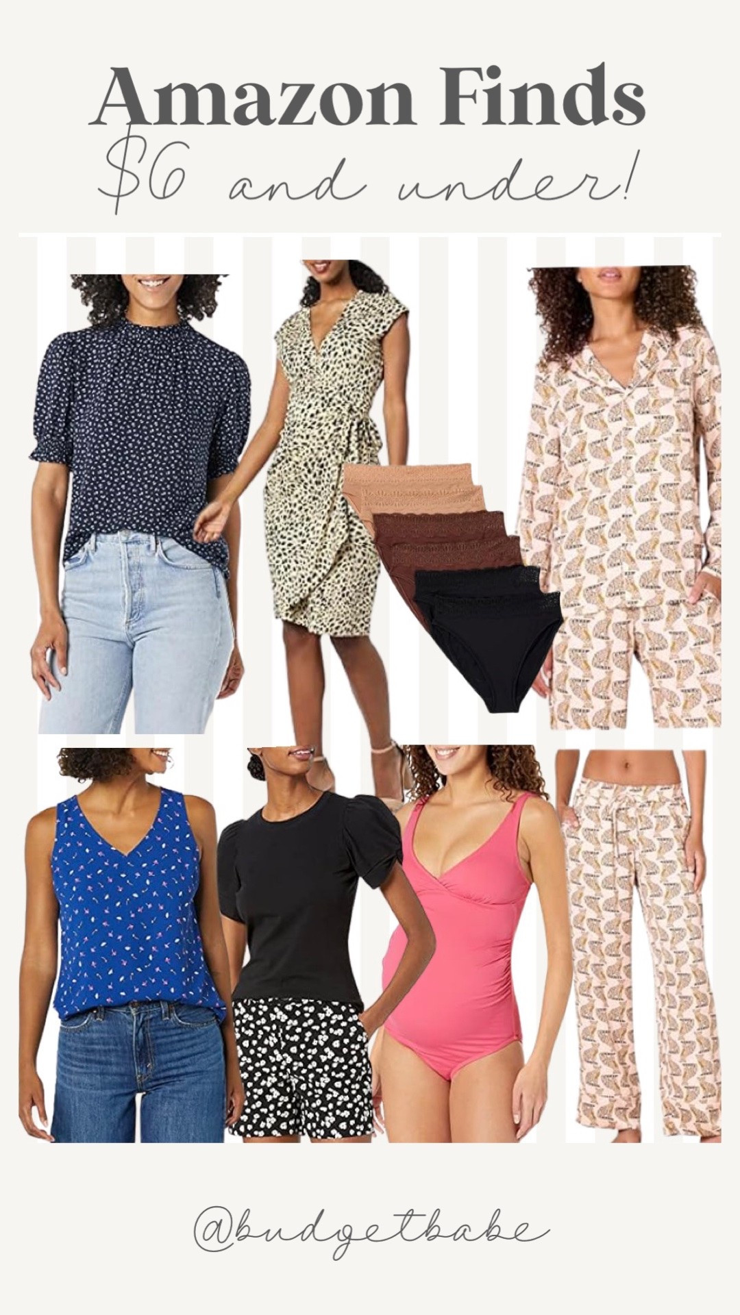 $6 and under Amazon fashion finds! Yup, $6 or less! #amazonfashion