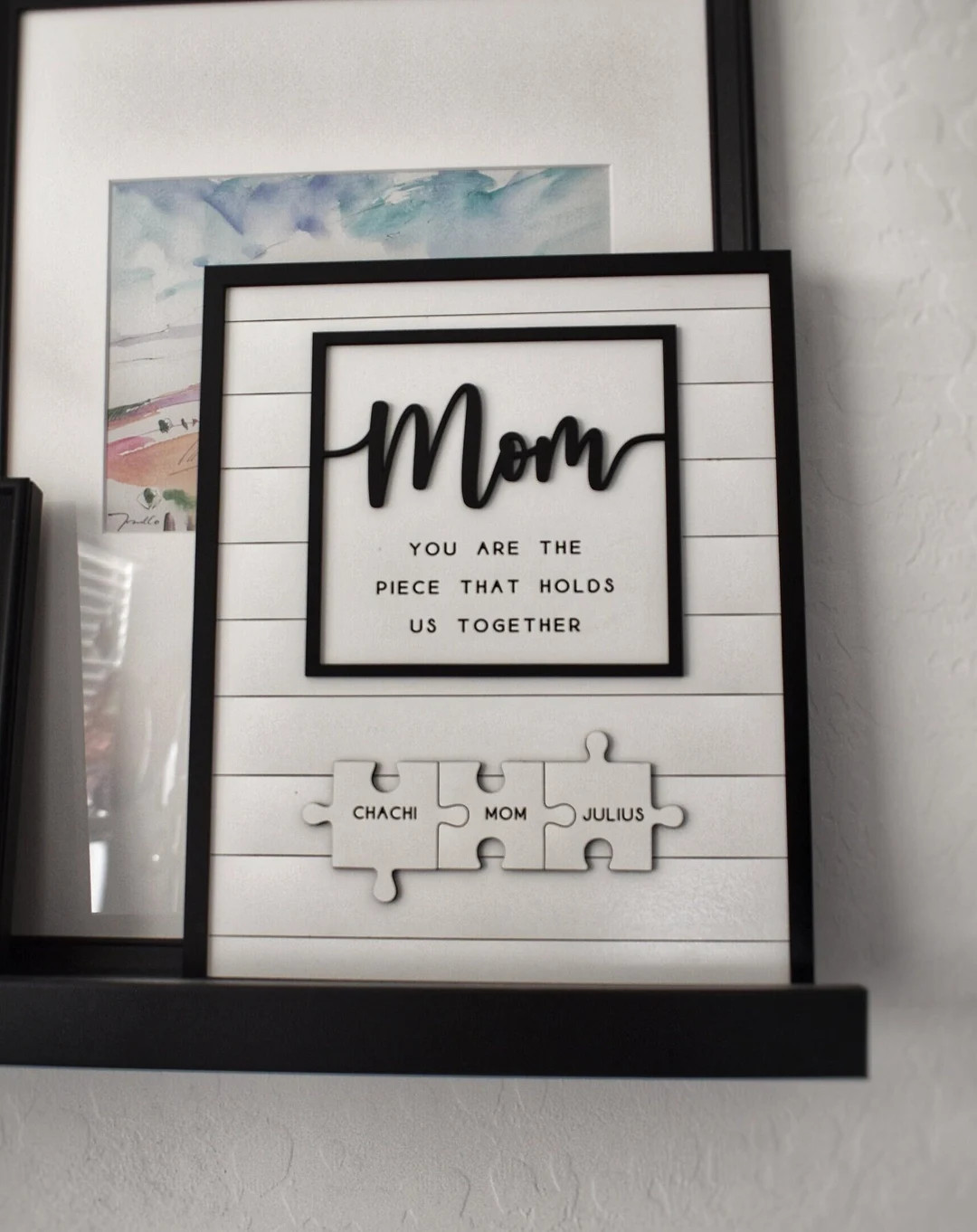 Custom Mothers Day Puzzle Sign | You Are the Piece That Holds Us Together | Mothers Day Gift | Pe... | Etsy (US)