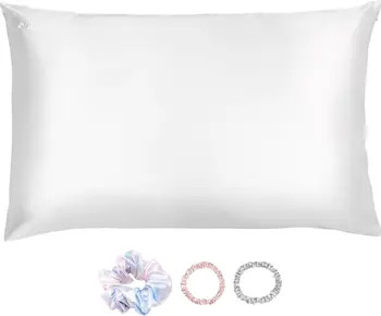 BLISSY Pure Sleep Silk Pillowcase & Scrunchie Set | Nordstrom | Nordstrom