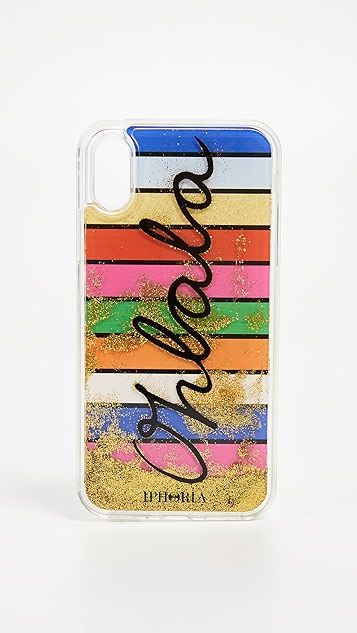 Stripes Oh La La iPhone X Case | Shopbop