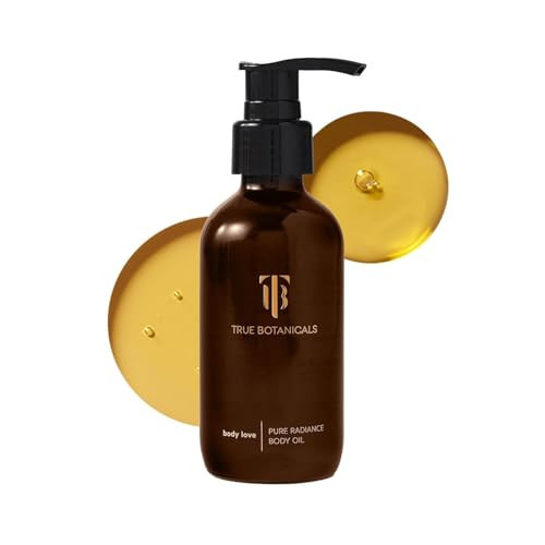 True Botanicals Pure Radiance Body Oil | Anti-Aging Body Oil for All Skin Types | Moisturize & Restore Skin Health | Dermatologist Tested, All Natural, Vegan, Clinically Proven | 3.9 fl oz | 114 ml | Amazon (US)
