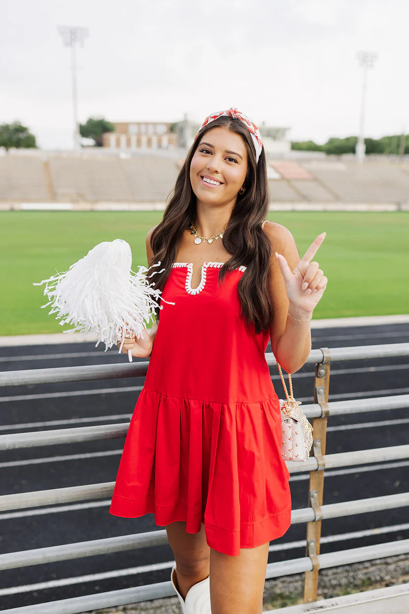Cut To The Chase Dress - Red | The Impeccable Pig
