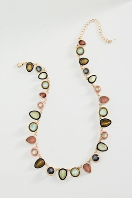 Colorful Enamel Gem Necklace | Anthropologie (US)