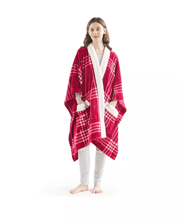 Plush 2025 wrap robe