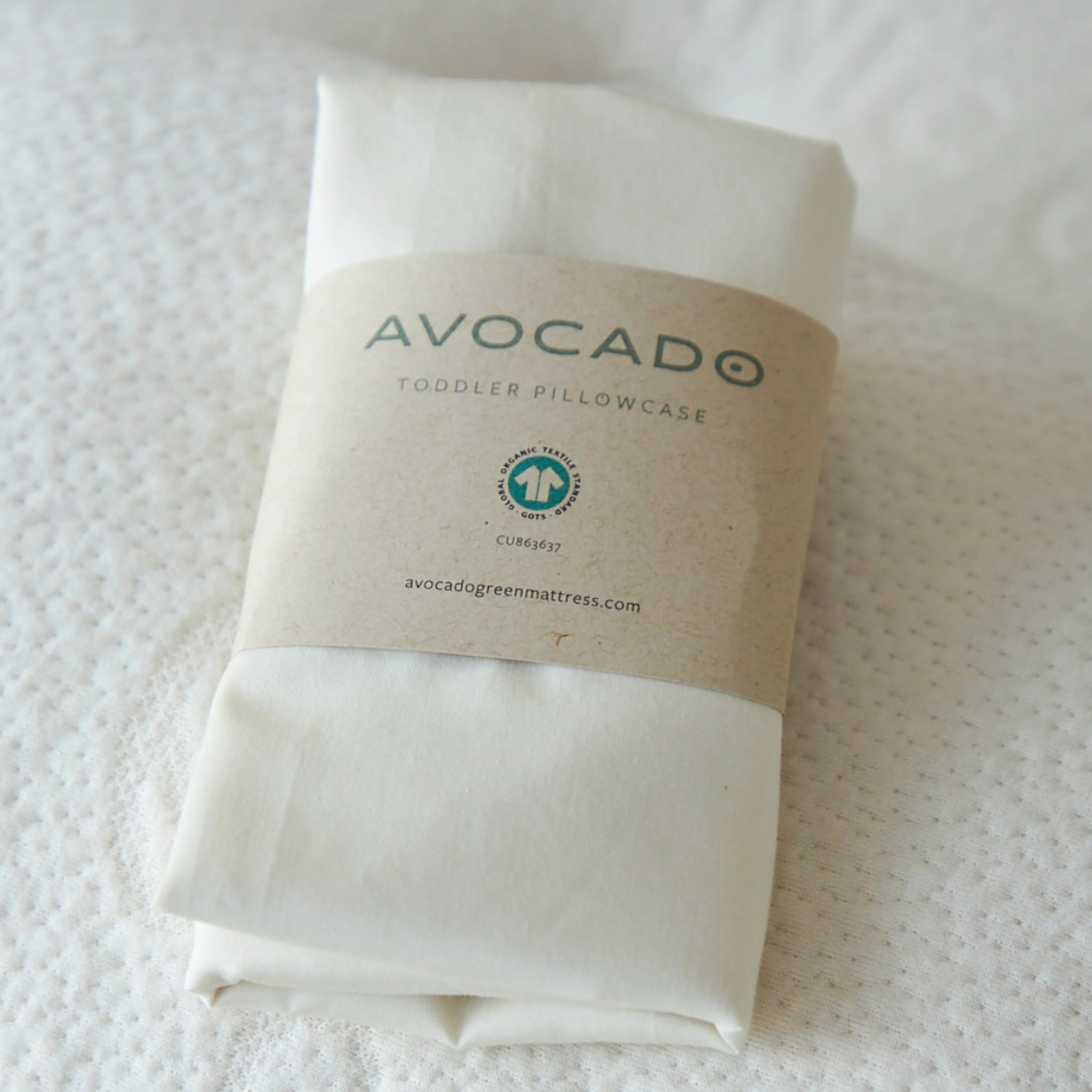 Organic Mini + Toddler Pillowcase | Avocado Mattress