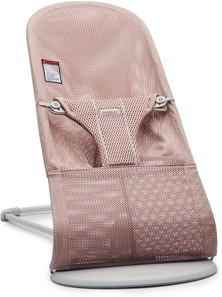 BabyBjörn Bouncer Bliss, Mesh, Dusty Pink | Amazon (US)