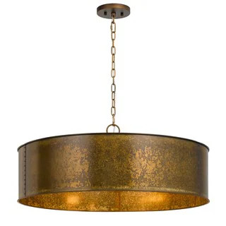 Rochefort Goldtone Metal 5-light Chandelier | Bed Bath & Beyond
