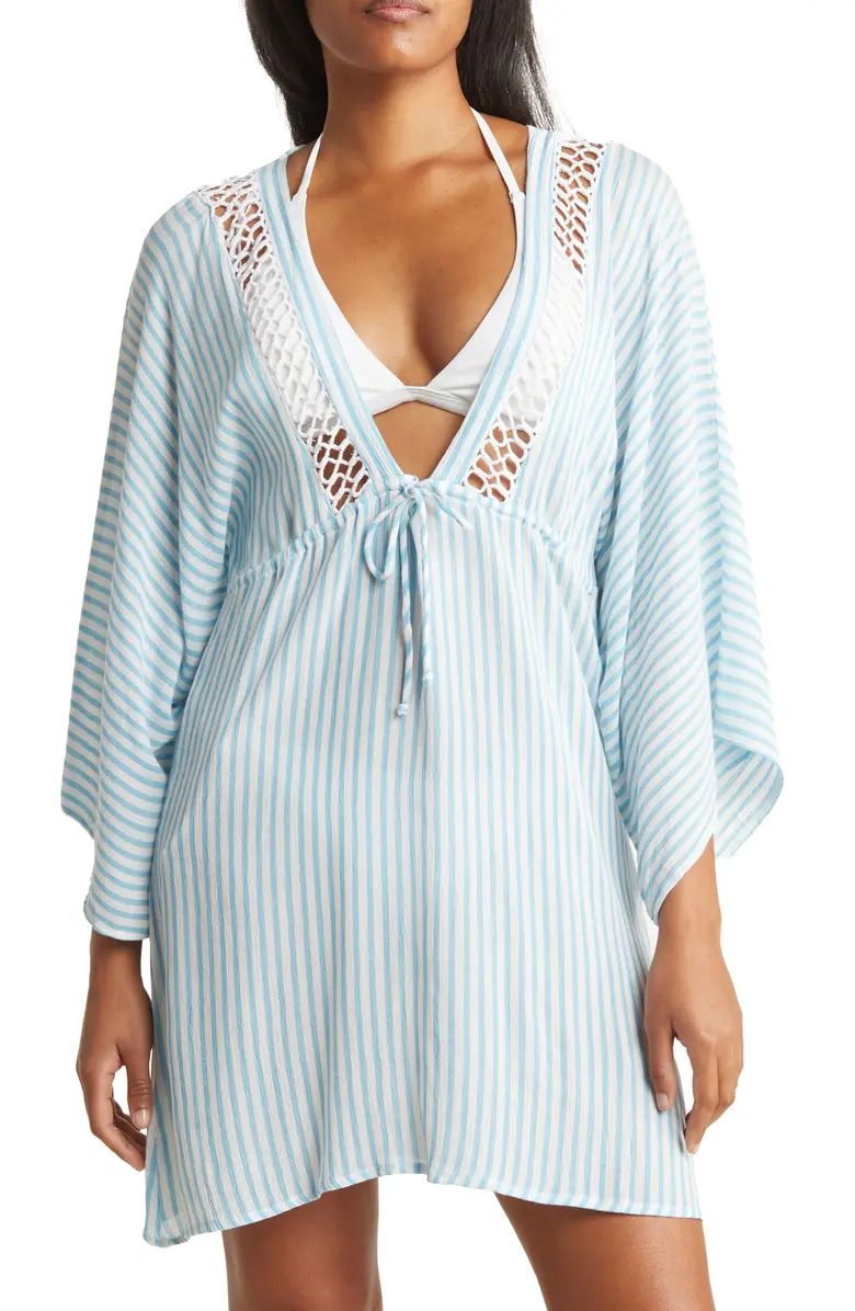 Stripe Cover-Up Tunic Top | Nordstrom Rack