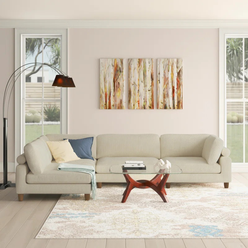 4 - Piece Upholstered Sectional | Wayfair North America