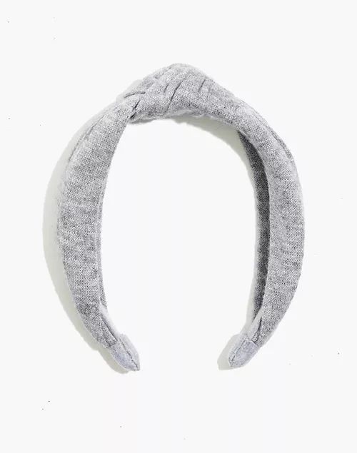 Knotted Covered Headband | Madewell