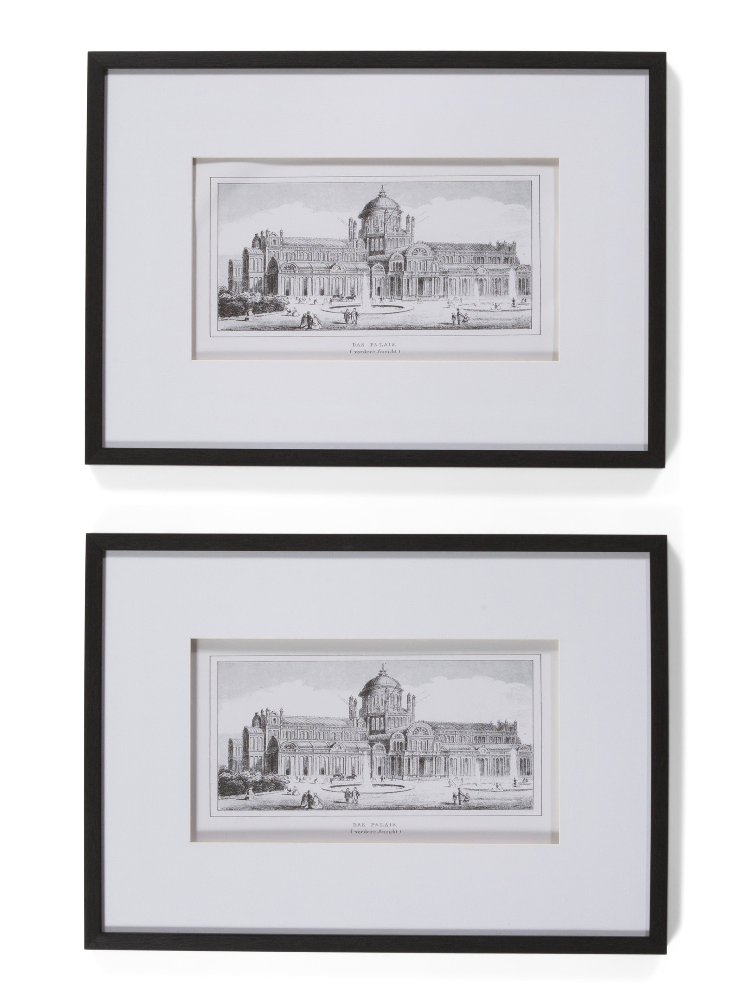 28x20in 2 Piece Architecture Wall Art Set | Marshalls