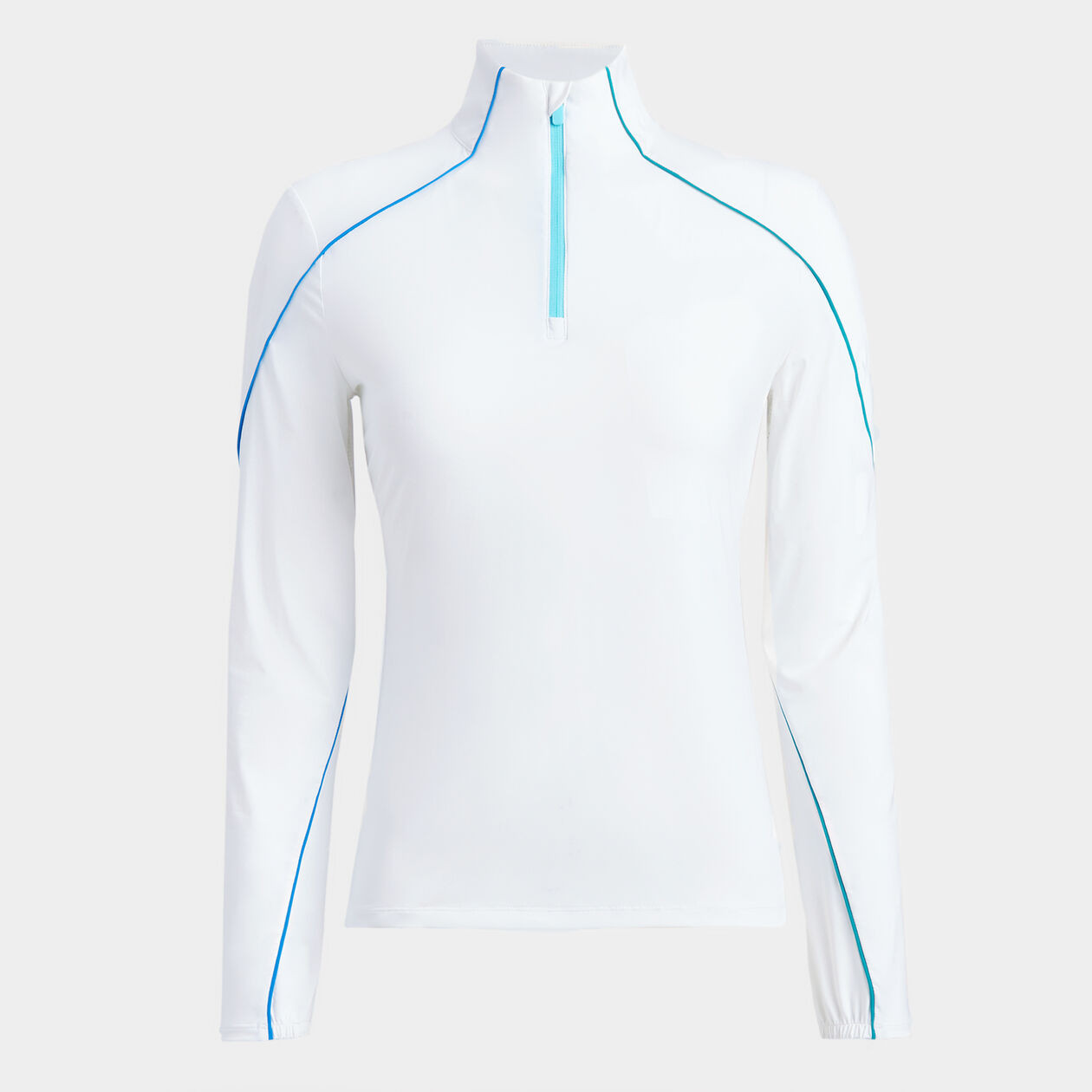 SUN SHIELD SILKY TECH NYLON QUARTER ZIP PULLOVER | WOMEN'S PULLOVERS & QUARTER-ZIPS | G/FORE | G/... | GFORE.com