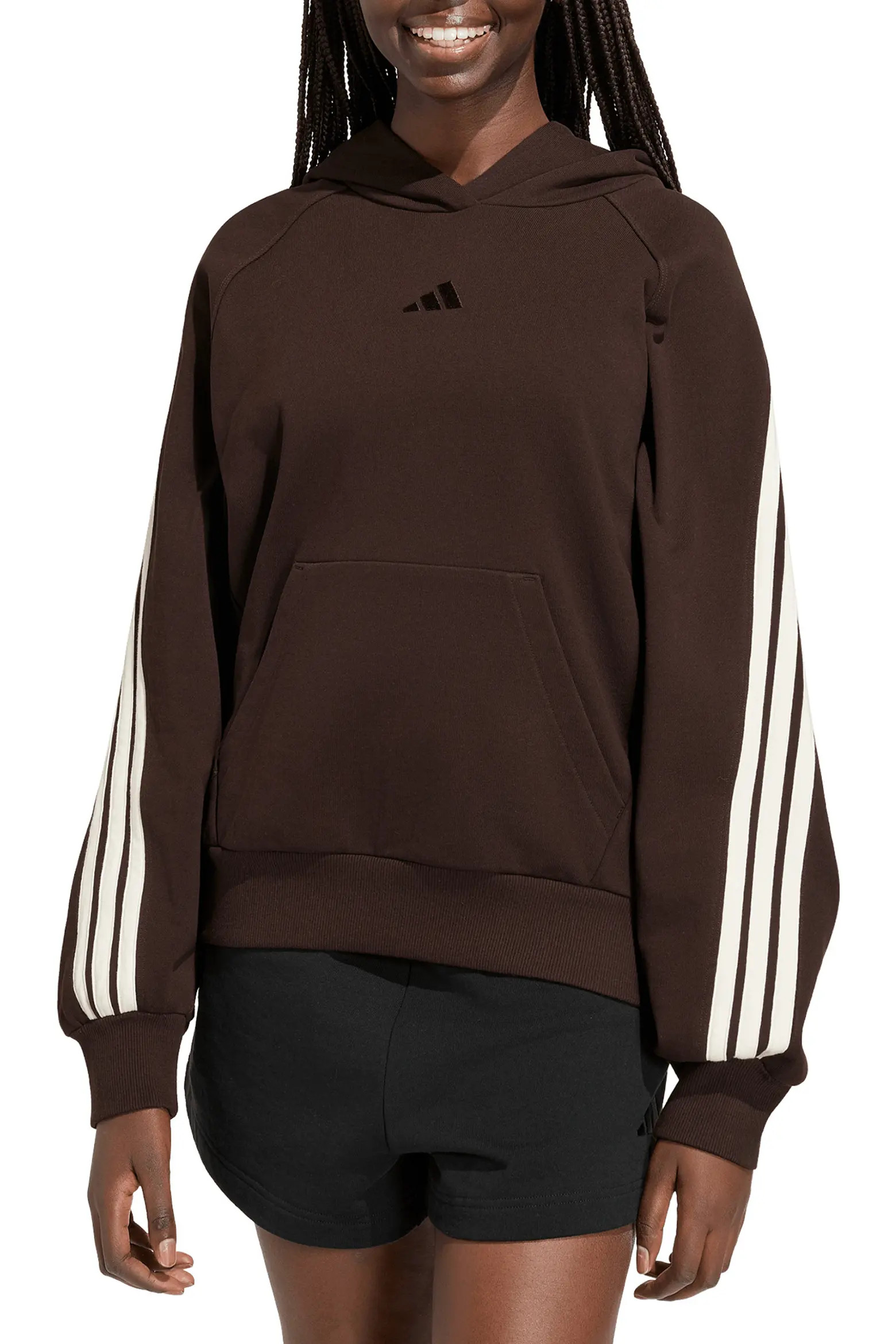 adidas 3-Stripes Hoodie (Women) | Nordstromrack | Nordstrom Rack
