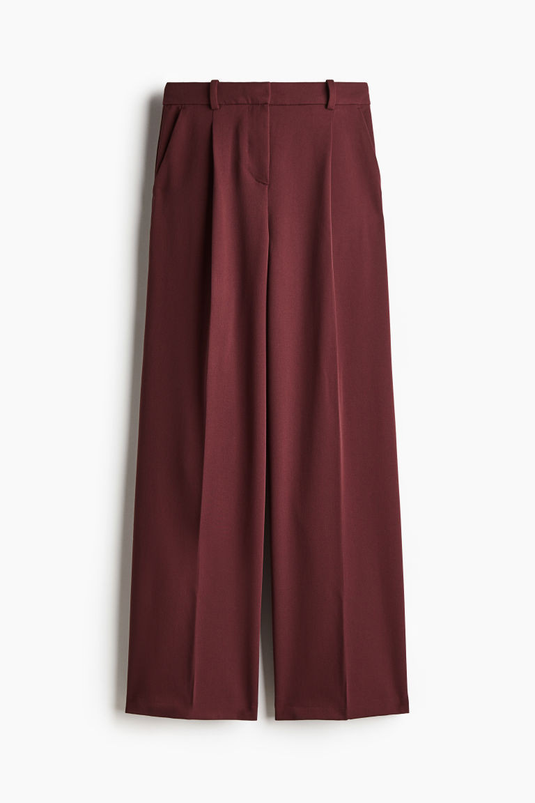 H & M - Weite Hose - Rot - Damen | H&M (DE, AT, CH, NL, FI)