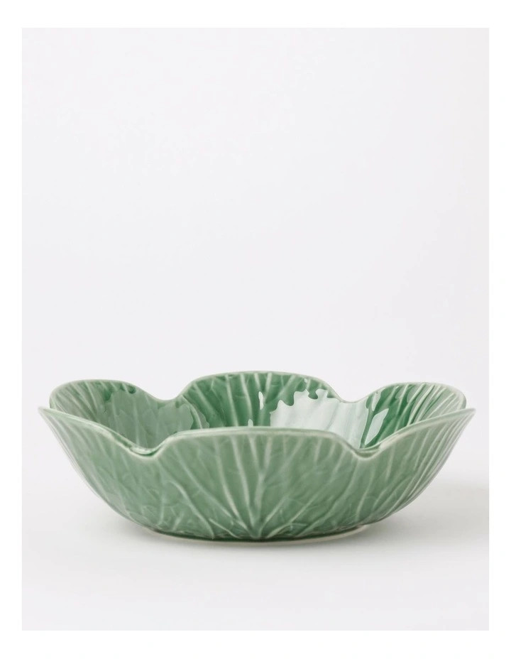 HeritageCabbage Serving Bowl in Green | Myer