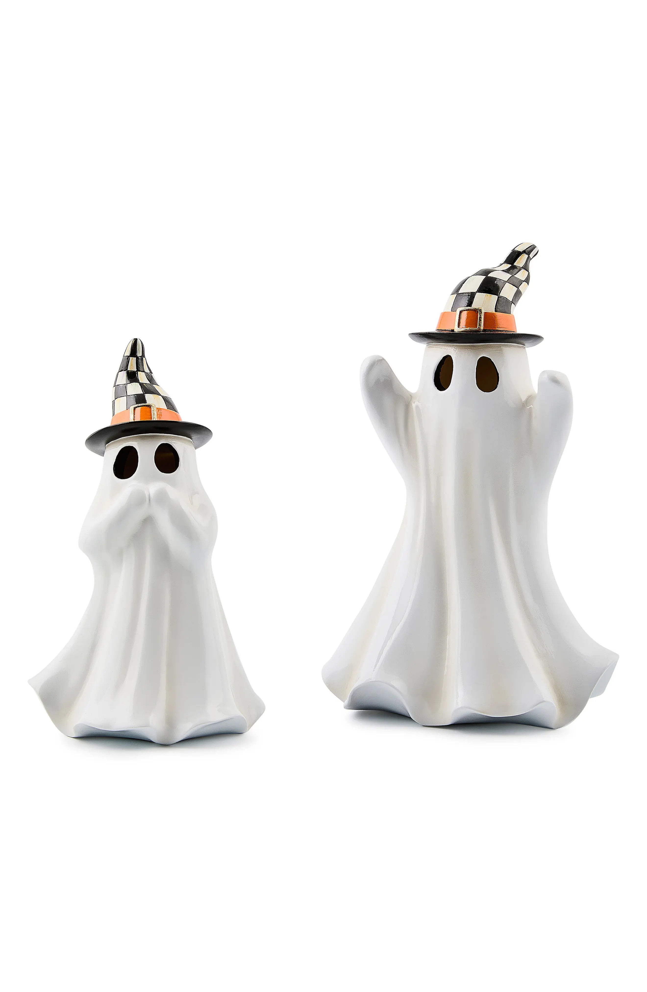 MACKENZIE CHILDS Courtly Illuminated Set of 2 Ghost Figurines at Nordstrom | Nordstrom