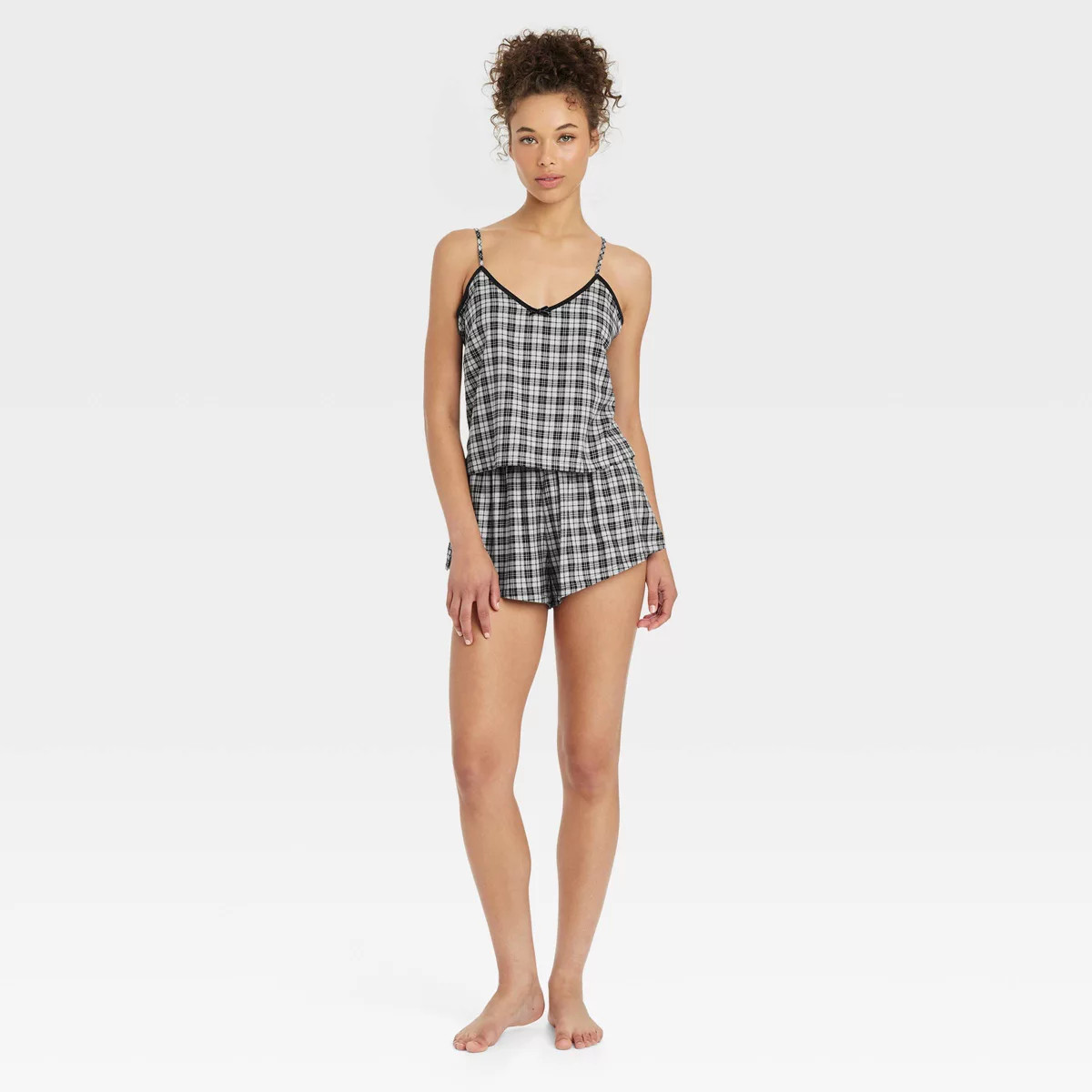 Women's Flannel Tank and Shorts Pajama Set - Colsie™ | Target