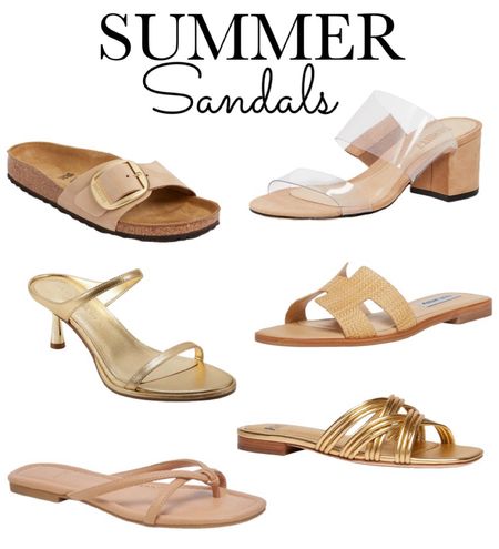 Neutral summer sandals! 

#LTKOver40 #LTKShoeCrush