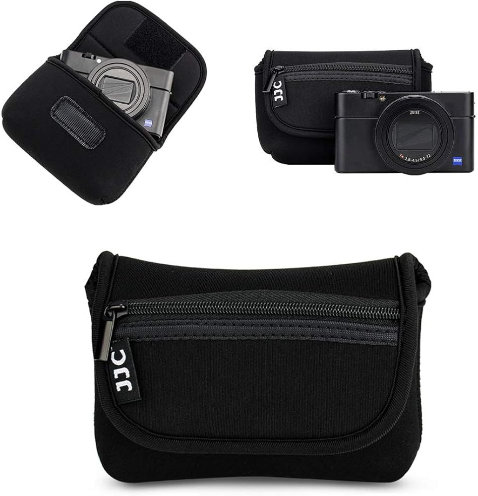 JJC Compact Camera Case Travel Pouch Sleeve for Canon G7X G9X G5X SX740 SX620 Sony ZV-1 II ZV1II ... | Amazon (US)