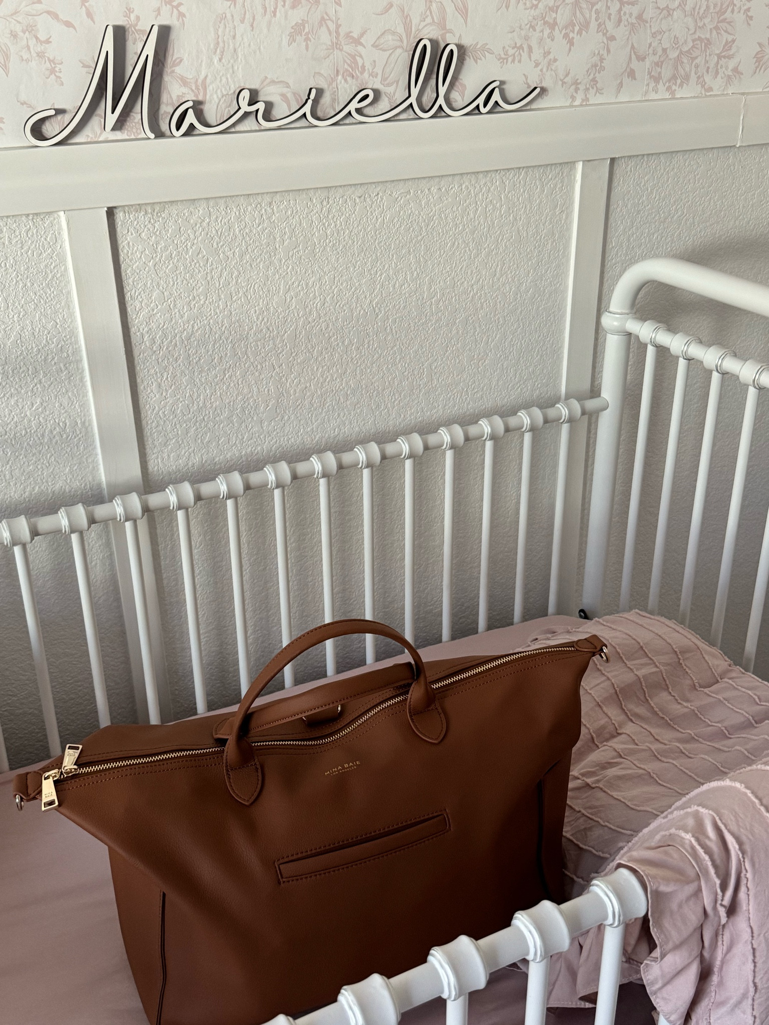 the best diaper bag 🫶🏼 stylish, multiple compartments, can wear it as a backpack, side bag, or carry it in your hands  

#LTKItBag #LTKBaby #LTKBump