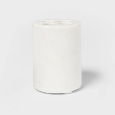 Marble Toothbrush Holder White - Threshold™ | Target