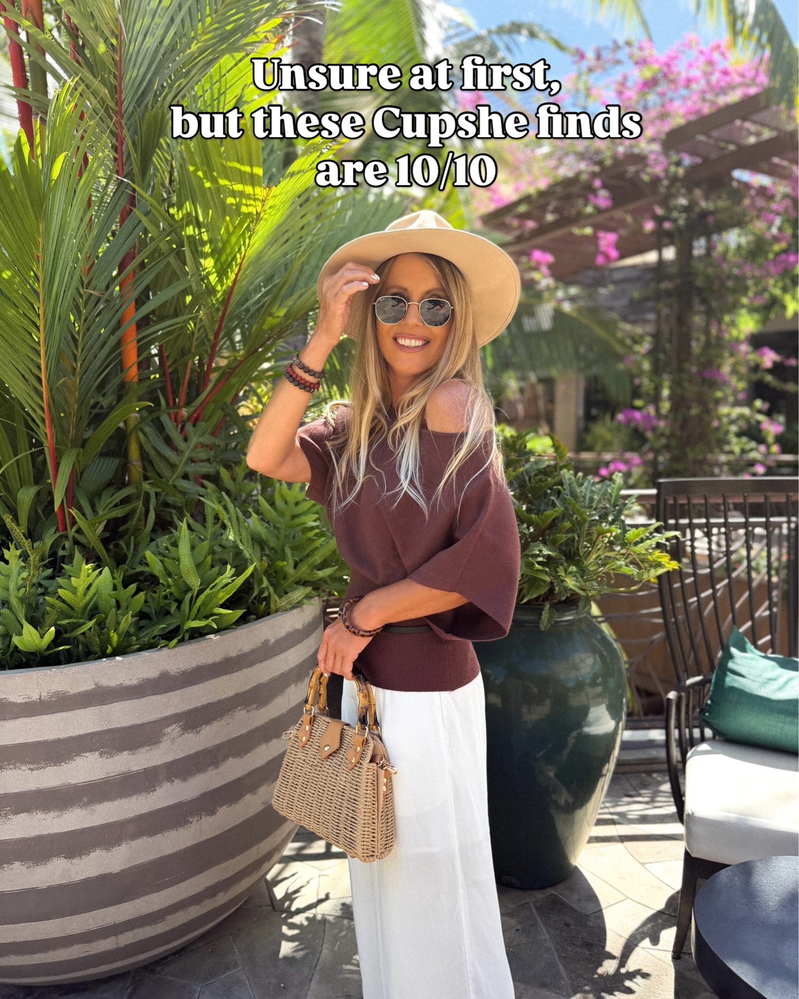 Turns out I was wrong about these Cupshe pieces! Here’s how they actually look on. 

Use code ISLE15 for 15% off on orders $70+ on @cupshe 

#vacationoutfits #resortwear #cupshe