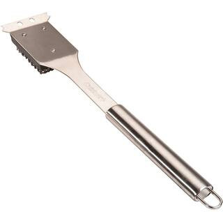 16.5 in. Stainless Steel Grill Cleaning Brush | The Home Depot