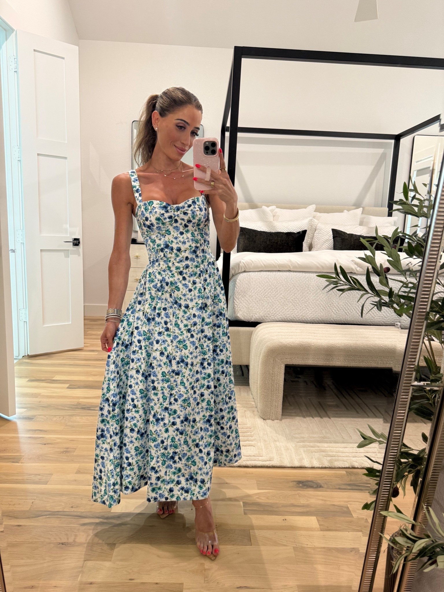 Floral midi dress size xxsp shower dress 

#LTKSaleAlert #LTKPetite