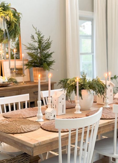 Coastal Christmas Dining Roomm

#LTKhome #LTKHoliday #LTKSeasonal