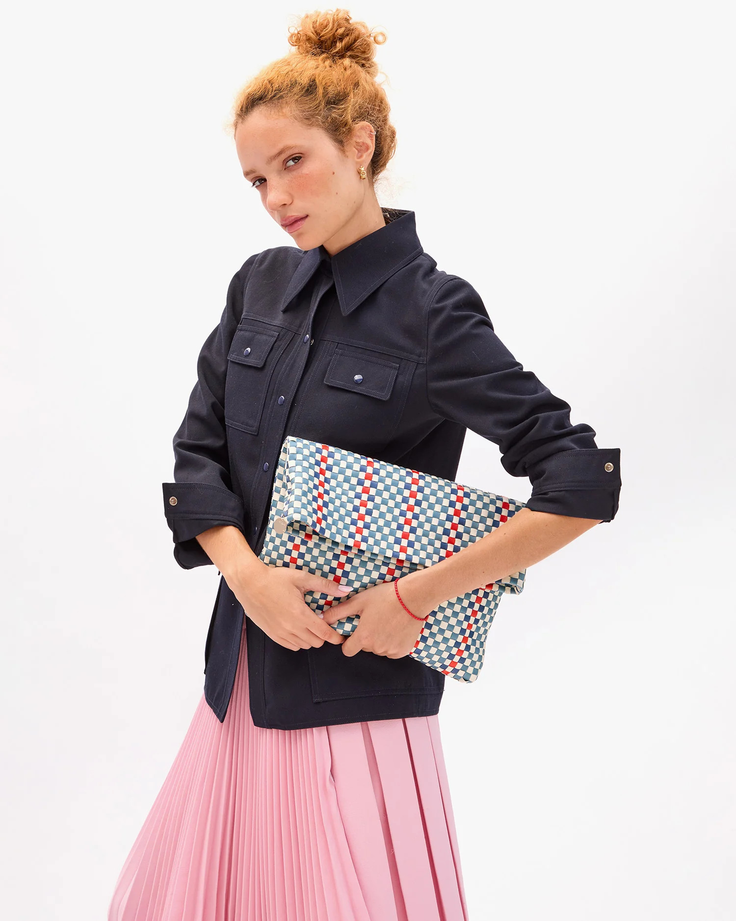 Carryall Clutch w/ Tabs | Clare V.